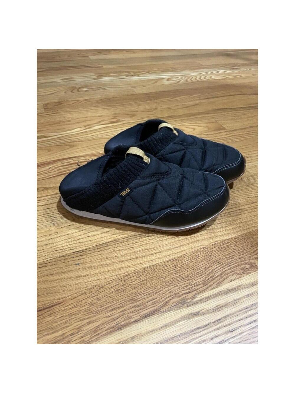 TEVA WOMEN Re EMBER MOC BLACK / BIRCH WATER RESISTANT SHOES US 9